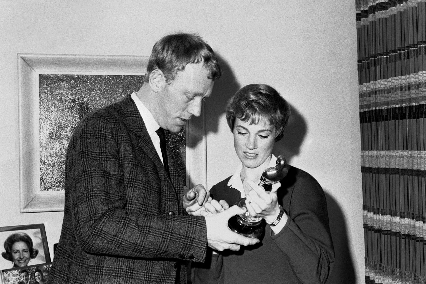 Max von Sydow and Julie Andrews